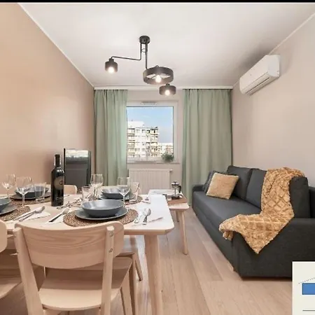Ferienwohnung Szoste Pietro Breslau Exterior foto